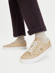Tommy Hilfiger Sneakersy Th Feminine Cupsole FW0FW09600 Beżowy