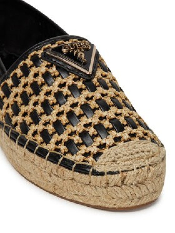 Guess Espadryle FLJDNNFAB14 Czarny