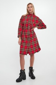 Sukienka koszulowa w kratkę Danny JOOP! JEANS