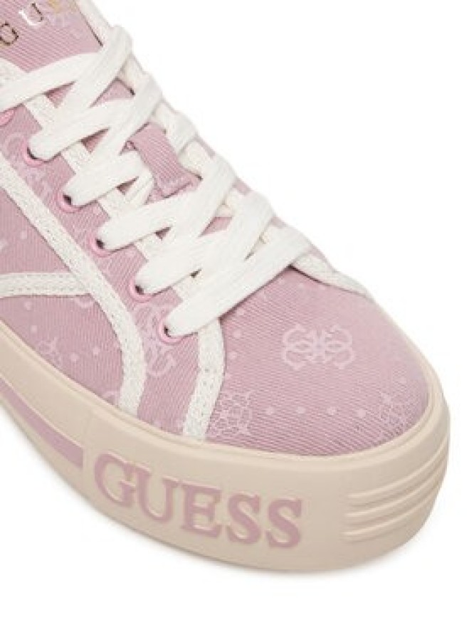 Guess Trampki FLPI2S FAL12 Różowy