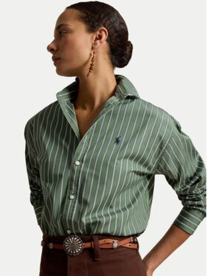 Polo Ralph Lauren Koszula 211910743513 Zielony Regular Fit