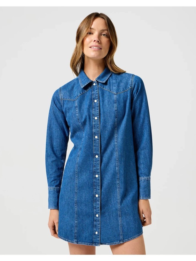 WRANGLER DAMSKA SUKIENKA JENSOWA REG DENIM DRESS 112356498 W9M7018373