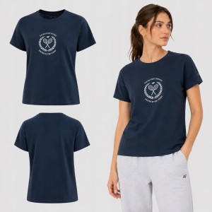 KOSZULKA DAMSKA 4F T-SHIRT BAWEŁNIANY DO TENISA F2723 SS26