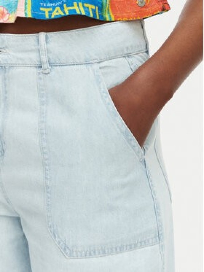 Roxy Jeansy Seaside View ERJDP03308 Niebieski Straight Leg