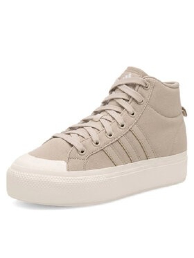 adidas Sneakersy BRAVADA 2.0 MID PLATFORM IE2315 Beżowy