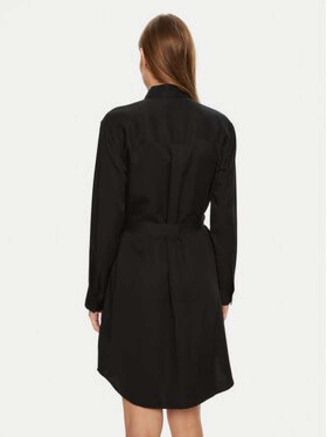 Calvin Klein Jeans Sukienka koszulowa J20J224819 Czarny Regular Fit