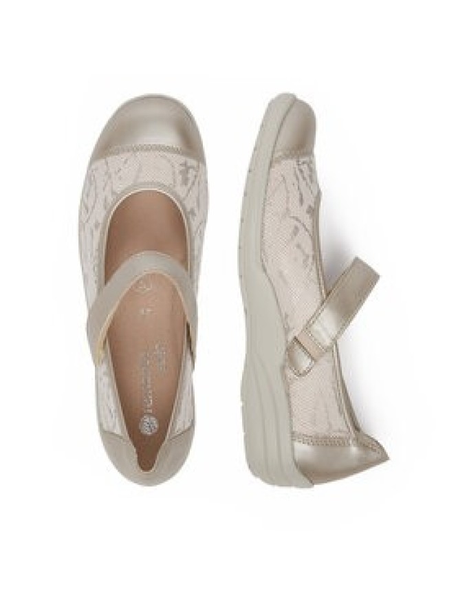 Remonte Półbuty R7627-81 Beżowy