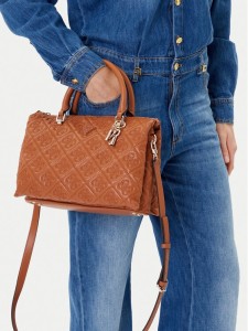 Guess Torebka Adelasia HWQL96 58060 Brązowy
