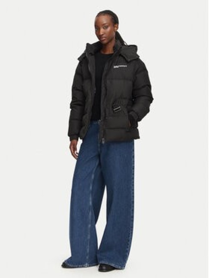 Karl Lagerfeld Jeans Kurtka zimowa B3W15019 Czarny Regular Fit