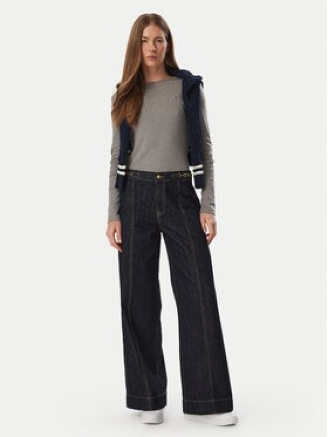 Tommy Hilfiger Jeansy Indie WW0WW51408 Granatowy Wide Leg