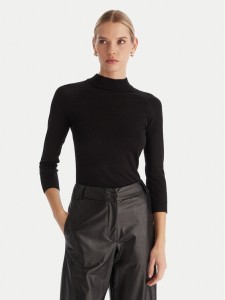 ACCESS FASHION Golf 54-8072 Czarny Slim Fit