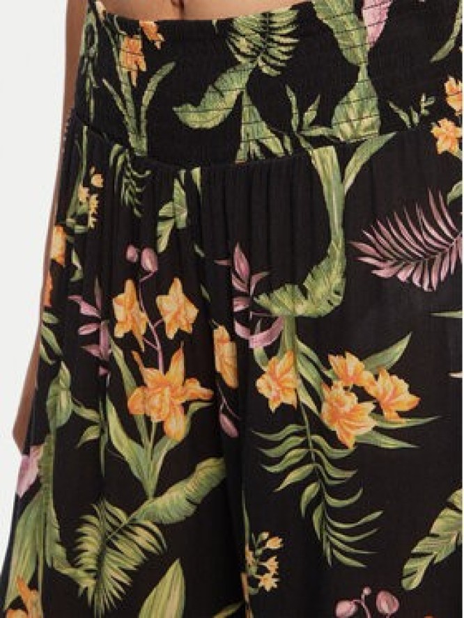 Roxy Spodnie materiałowe Along The Beach ERJX603439 Czarny Regular Fit