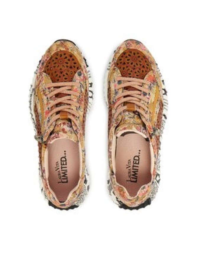 Laura Vita Sneakersy Burton 47 Brązowy