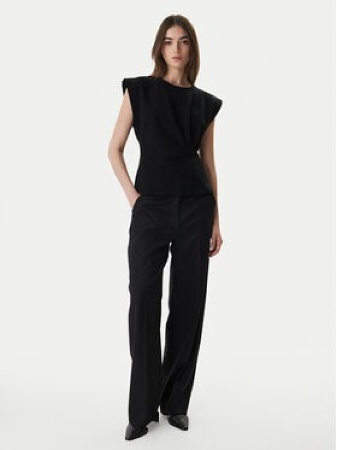 BOSS T-Shirt 50554276 Czarny Regular Fit