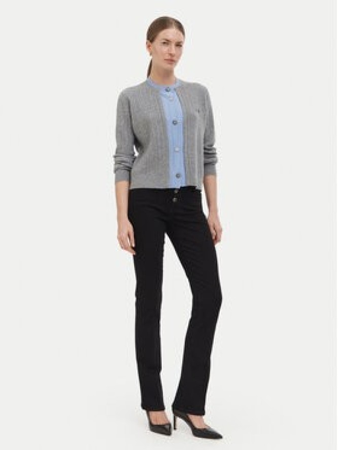 Liu Jo Kardigan WF6108 MA88R Szary Regular Fit