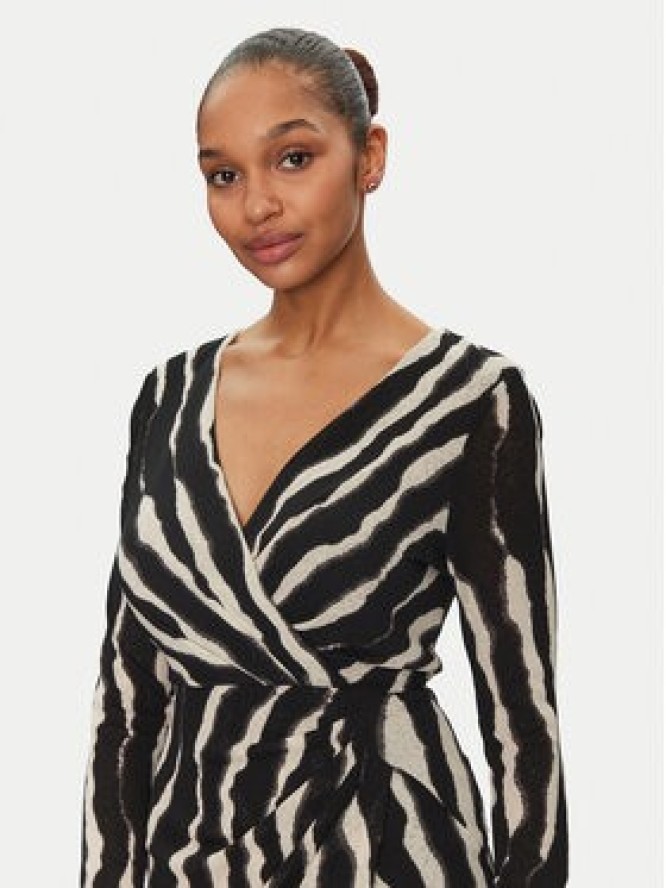 Morgan Sukienka codzienna 251-RIBLO.F Czarny Slim Fit