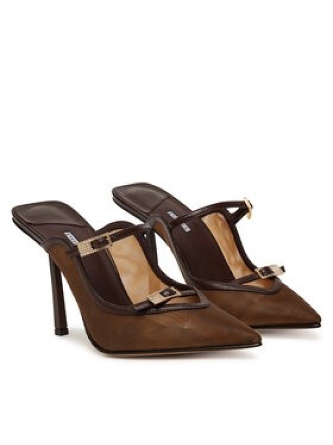 Le Silla Klapki 2297D090BXPPNEM Srebrny