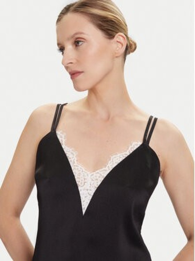 Morgan Bluzka 252-OLAF Czarny Slim Fit