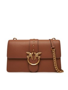 PINKO Torebka Love One Classic ST.CL Al 25-26 PLTT 105857 A0F1 Brązowy