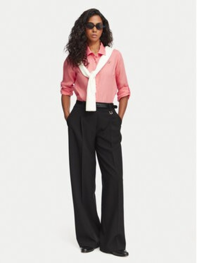 Beverly Hills Polo Club Koszula P-SS26W-SH0004 Koralowy Regular Fit
