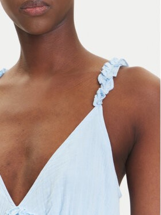 YAS Sukienka letnia Anina 26038014 Błękitny Regular Fit