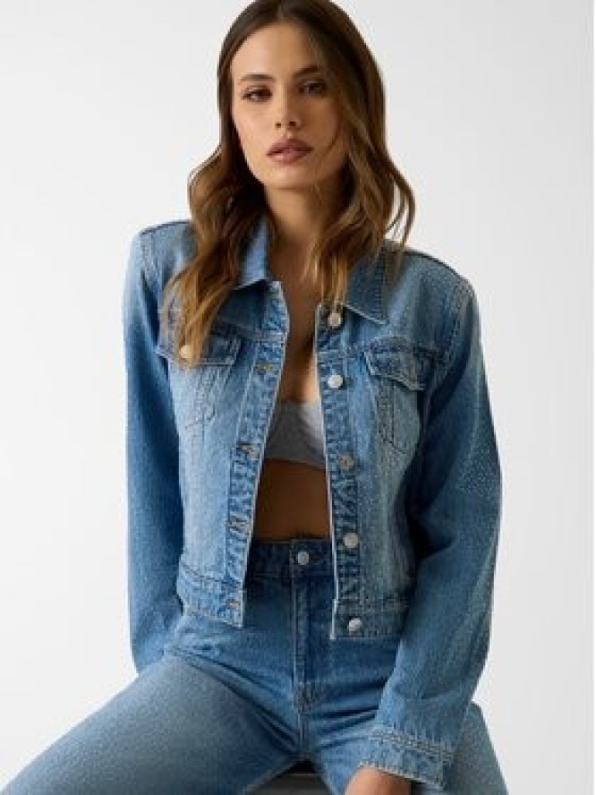 Guess Kurtka przejściowa 181132 Niebieski Classic Fit