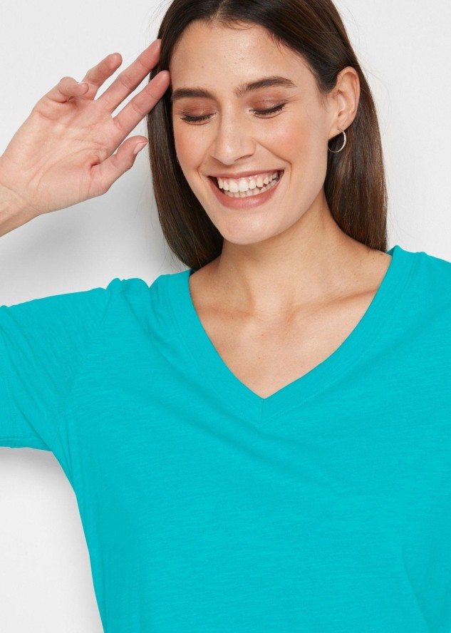 T-shirt z czystej bawełny