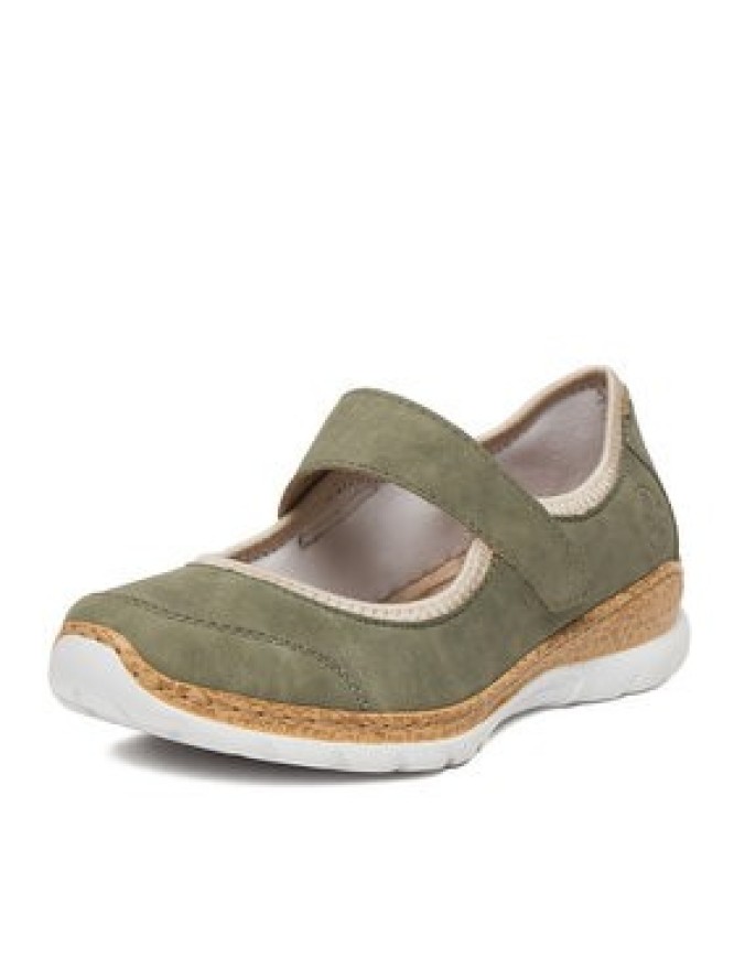 Rieker Półbuty N42B0-52 Zielony