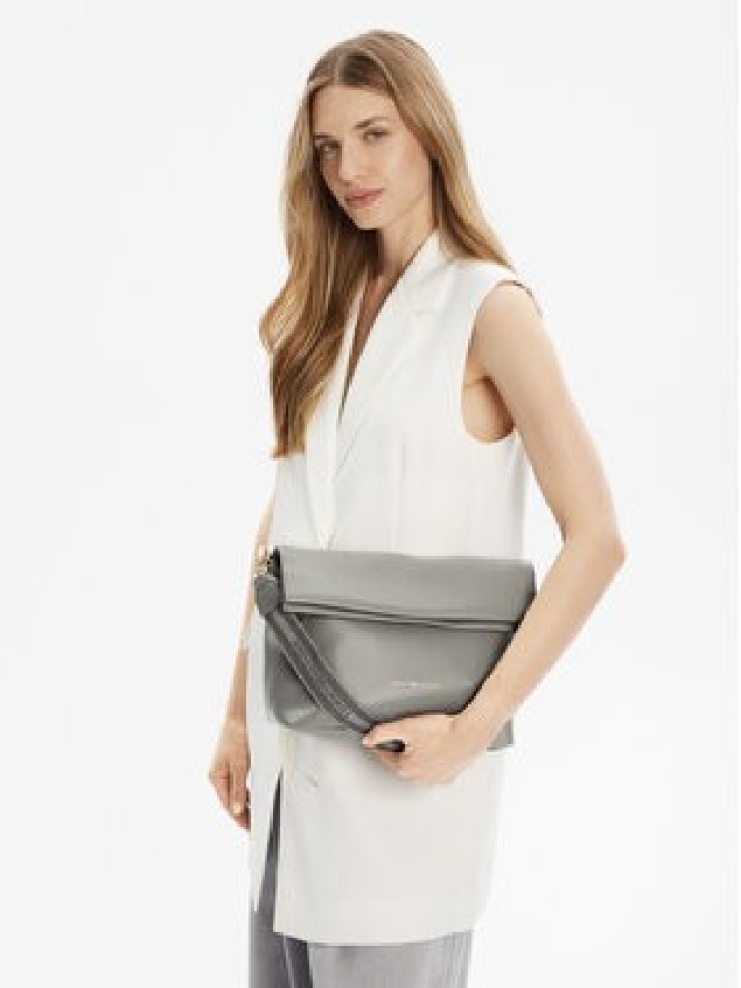 Tommy Hilfiger Torebka Th Logotape Med Crossover AW0AW17692 Szary