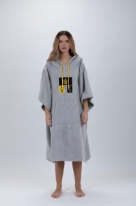 Poncho Surf z rękawami