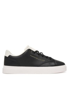 Tommy Hilfiger Sneakersy Th Feminine Cupsole Leather FW0FW09105 Czarny