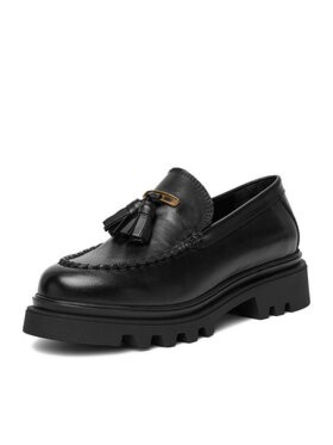 Badura Loafersy EO-AUBRE-01 Czarny