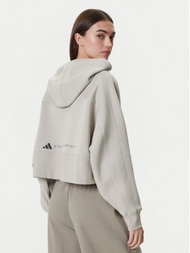 adidas by Stella McCartney Bluza JX6781 Szary Loose Fit