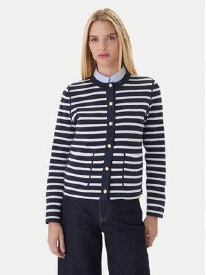 Tommy Hilfiger Kardigan WW0WW40846 Granatowy Regular Fit