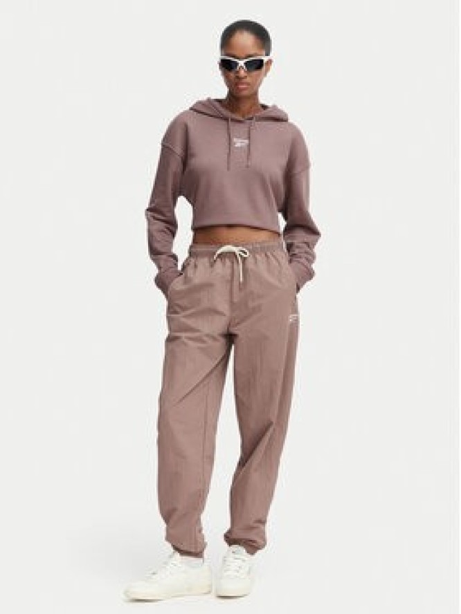 Reebok Bluza Ilona RK25712CCW Brązowy jasny Regular Fit