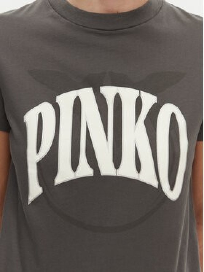 PINKO T-Shirt 101752 A2CT I63 Szary Regular Fit