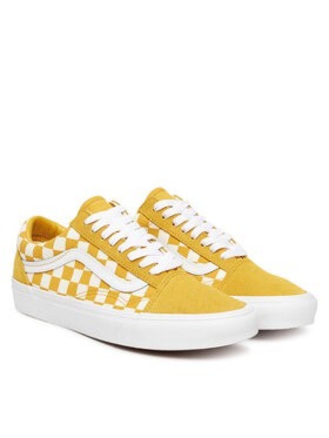 Vans Tenisówki Old Skool Checkerboard VN000DB3ZX71 Żółty