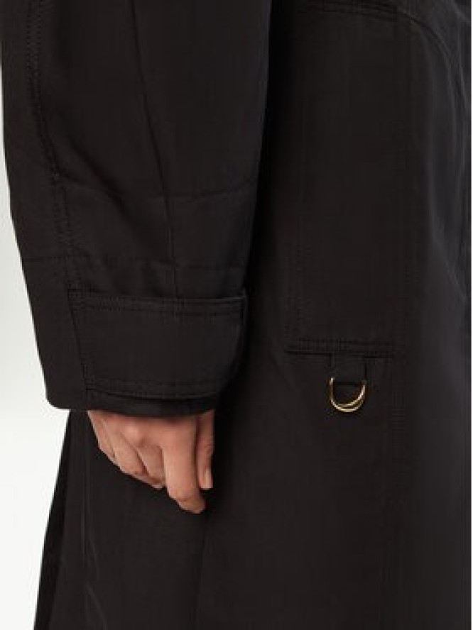 JACQUEMUS Trencz 24E241CO051 Czarny Regular Fit