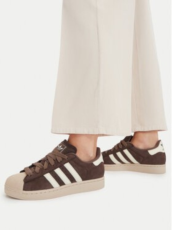adidas Sneakersy Superstar II IH9314 Brązowy