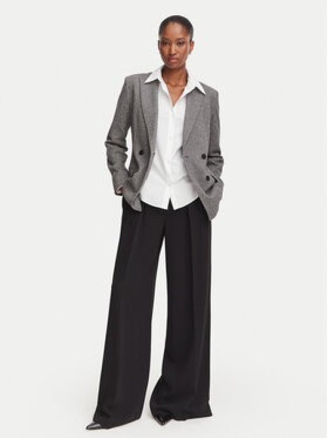 Marella Marynarka Materia 2625916021 Czarny Regular Fit