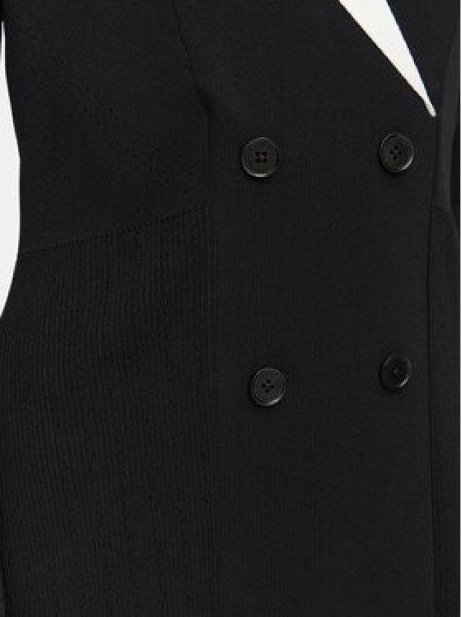 KARL LAGERFELD Sukienka koktajlowa B3W13038 Czarny A-Line Fit
