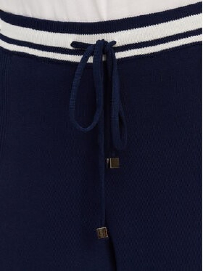 Fracomina Spodnie dzianinowe FJ25SV2001K41601 Granatowy Regular Fit