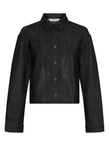 MOSS COPENHAGEN Kurtka dżinsowa w kolorze czarnym rozmiar: XS/S