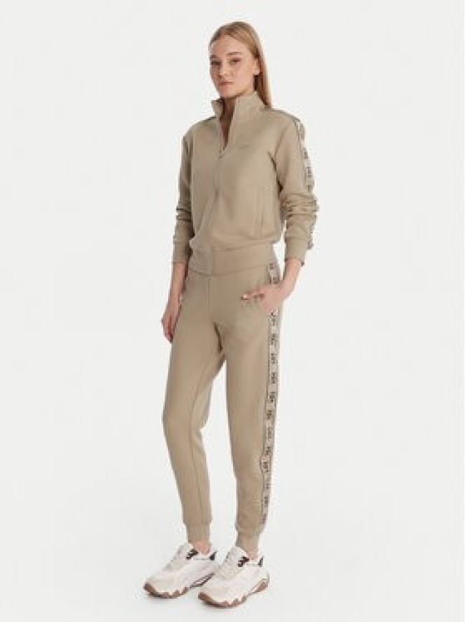 Guess Spodnie dresowe V2YB15 KB3P2 Beżowy Regular Fit