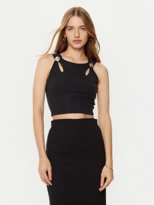 Guess Top W5RP13 KAQL2 Czarny Regular Fit