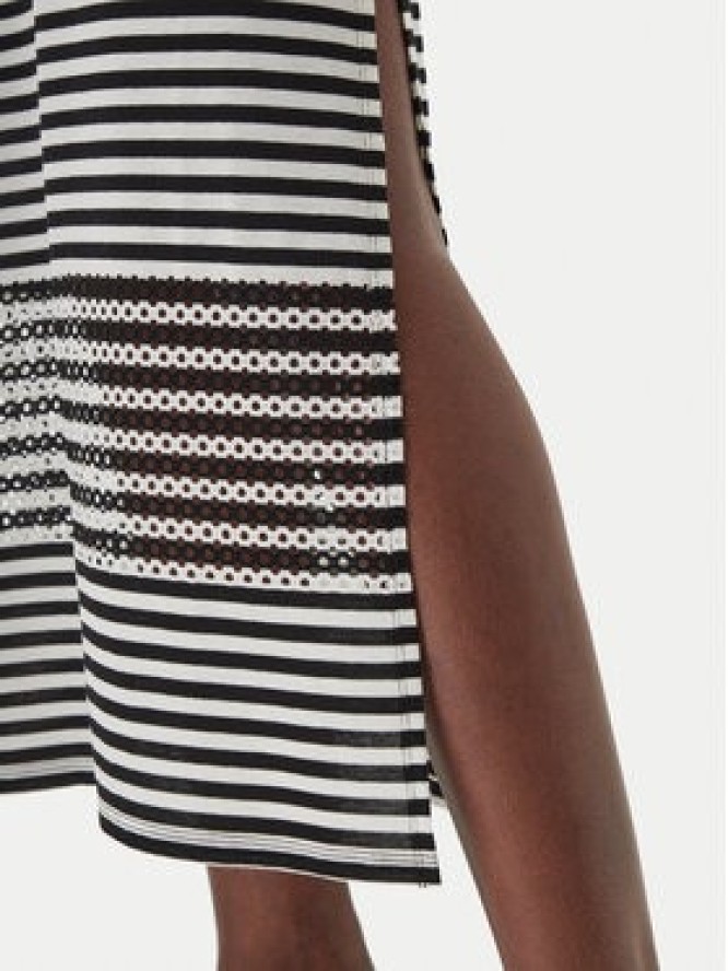 Liu Jo Beachwear Sukienka letnia VA6198 J3908 Czarny Slim Fit