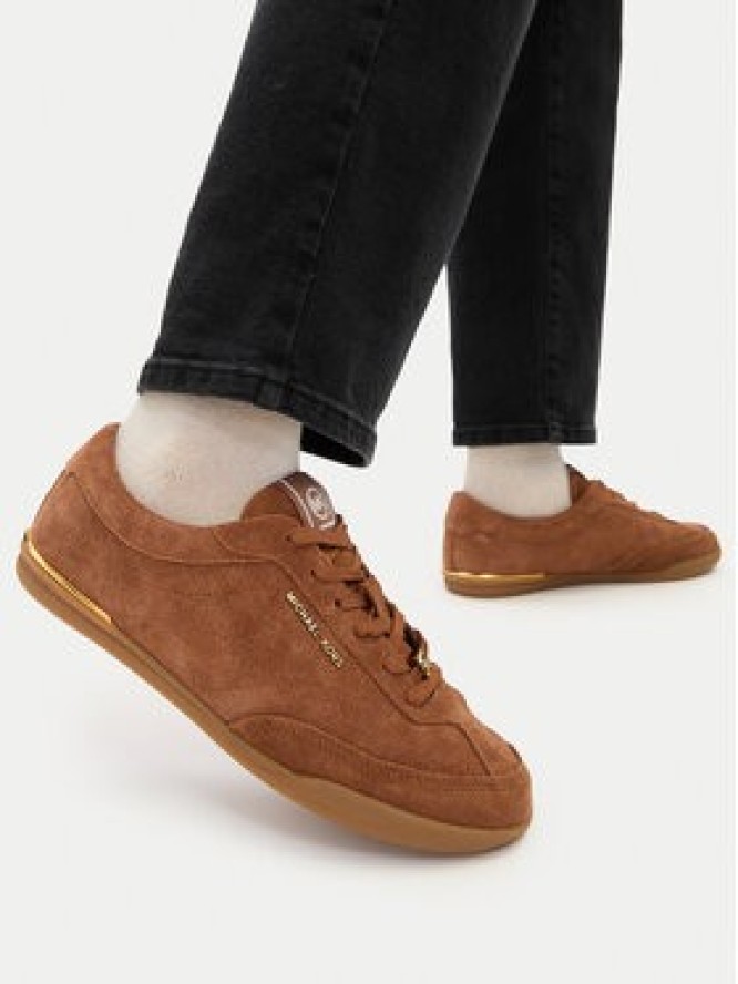 MICHAEL Michael Kors Sneakersy Nolan 43S6NOFS2S Brązowy