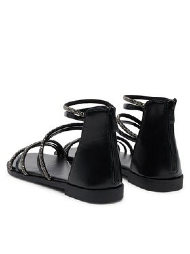 JENNY Sandały SF127-01 Czarny