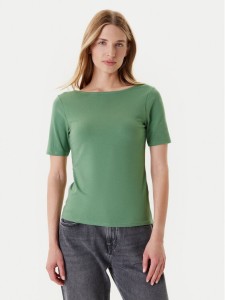 United Colors Of Benetton T-Shirt 3FJHD109K Zielony Slim Fit