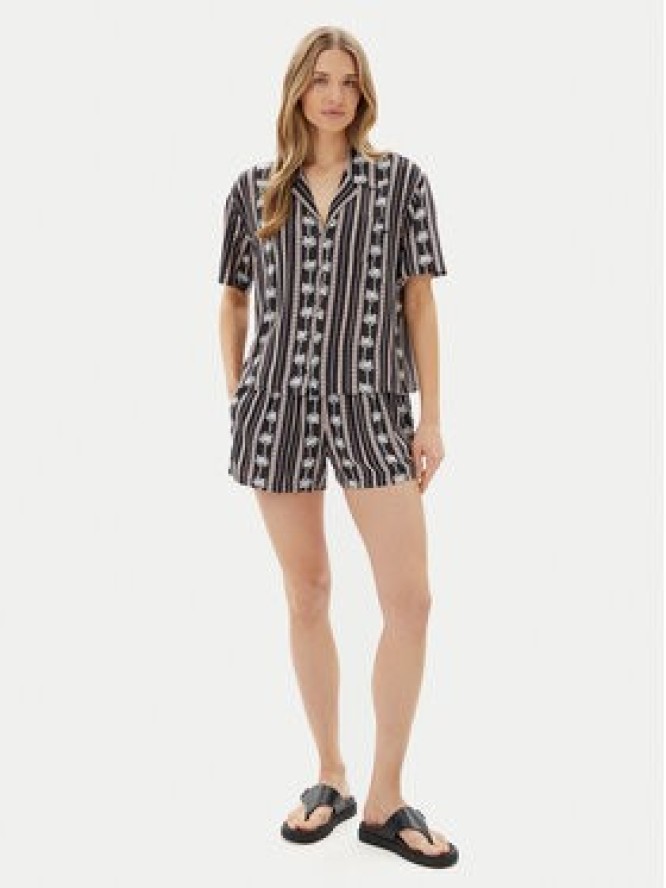 Volcom Szorty materiałowe Sunny Daze B0912410 Czarny Relaxed Fit